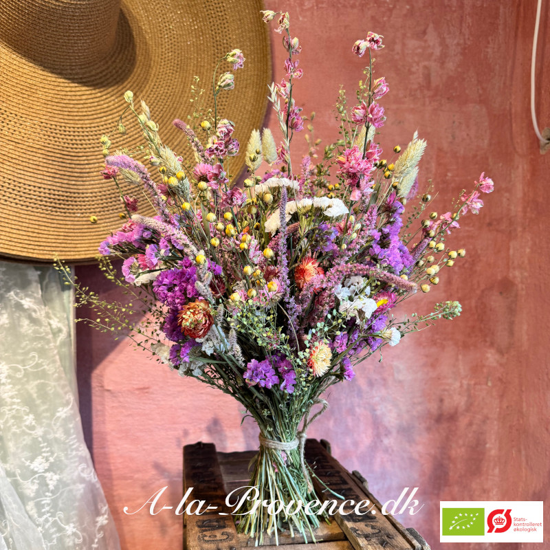 Økologisk evighedsbuket Roselle