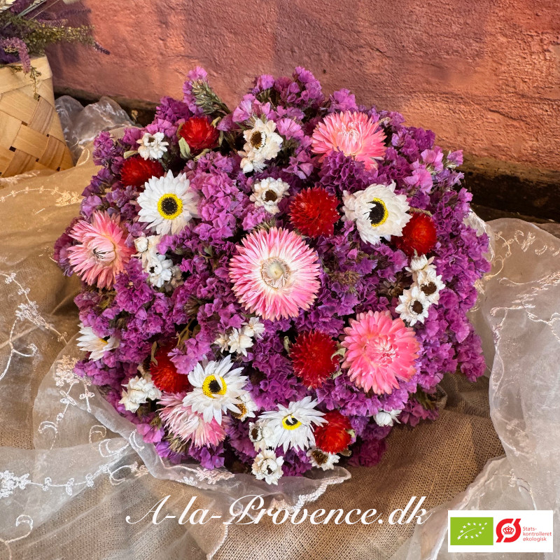 Økologisk evighedsbuket Justine