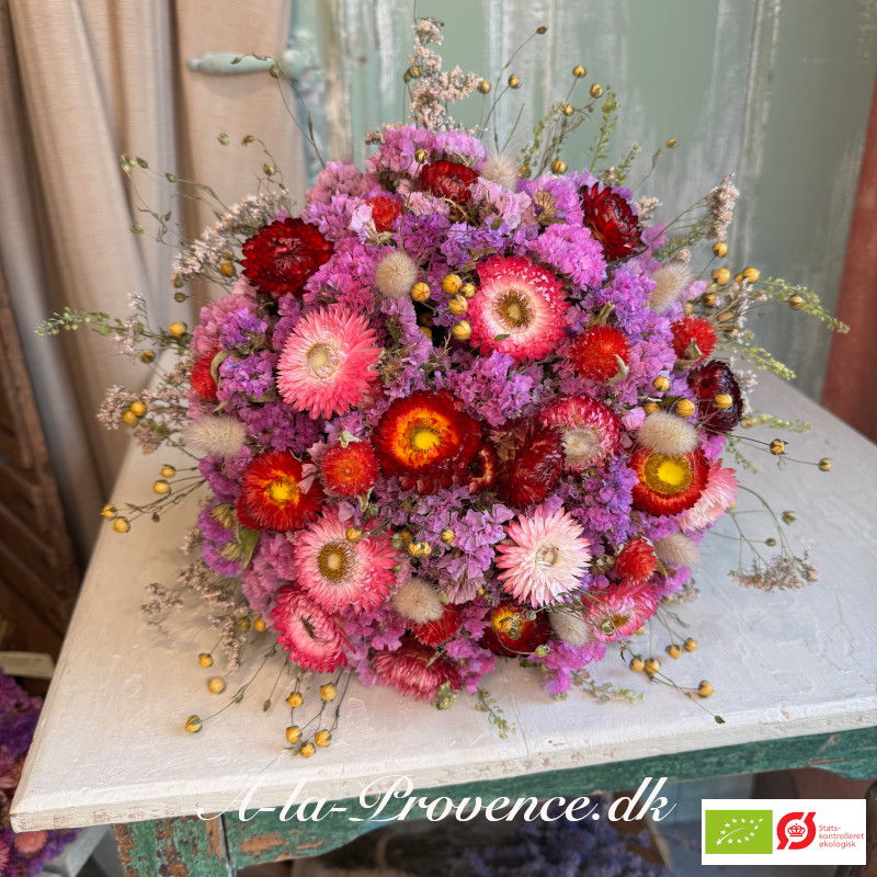 Økologisk evighedsbuket Mireille