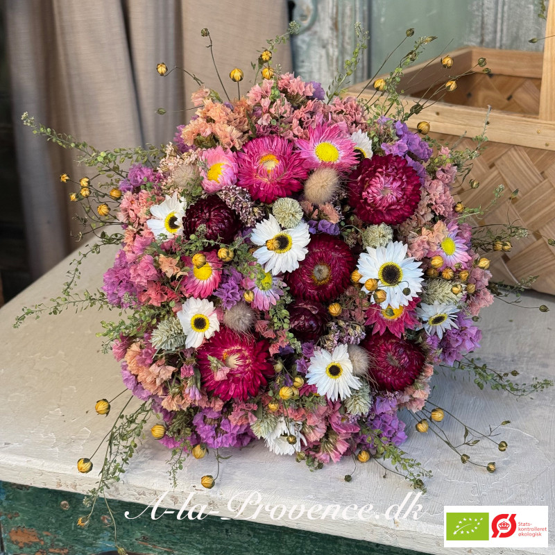 Økologisk evighedsbuket Nora