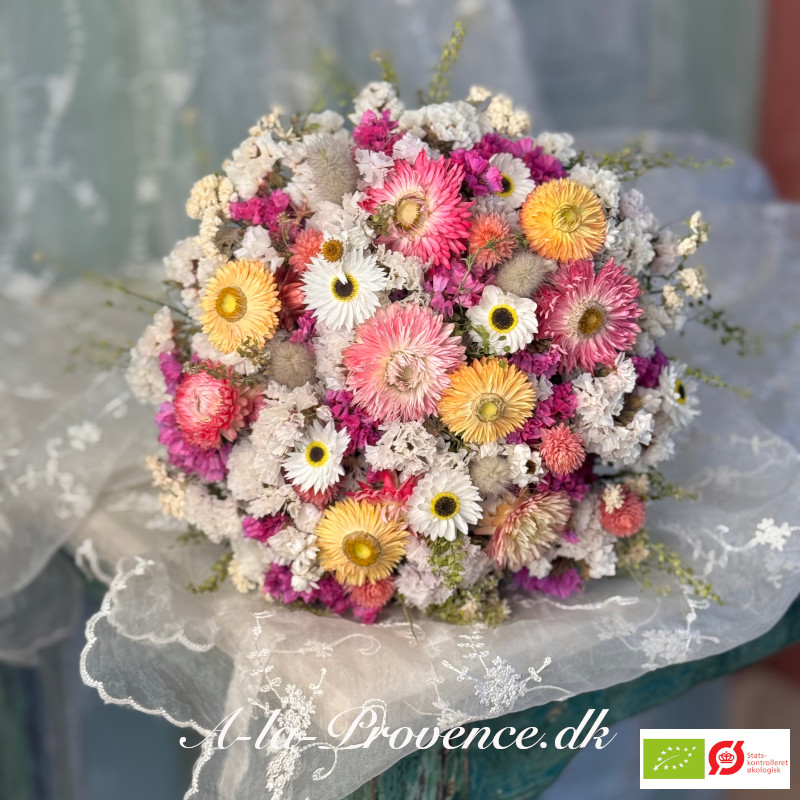 Økologisk evighedsbuket Kamille